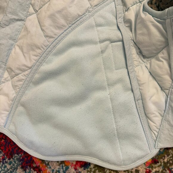 Free People Movement Quinn Quilted Puffer Vest Size L - Picture 6 of 7